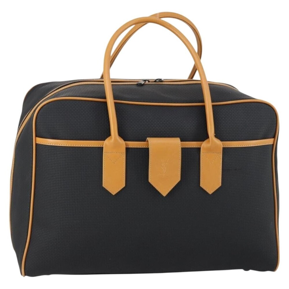 Saint Laurent Vintage Boston PVC Leather